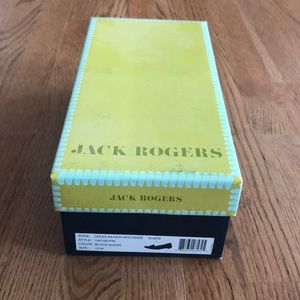 Jack Rogers Black Suede Navajo Mocassin Flats